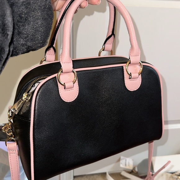 Juicy couture black and pink bowler bag - crossbody and handbag - Picture 2 of 4